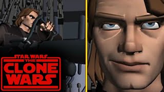 Anakin Skywalker being distastefuly Uncivilized | Star Wars: The Clone Wars Story Reel w/ Blasters