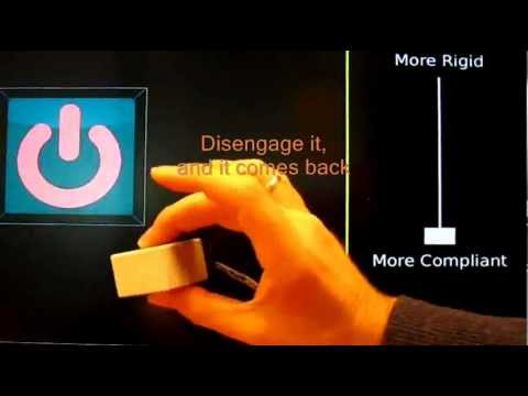 Kooboh: Variable Tangible Properties in a Handheld Haptic-Illusion Box (Johan Kildal)