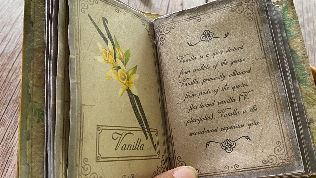 Mini Book of Spices Tutorial YouTube