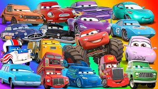 Looking For Disney Pixar Cars Lightning McQueen, Fillmore, Lynda Weathers, Cruz Ramirez,Miss Fritter