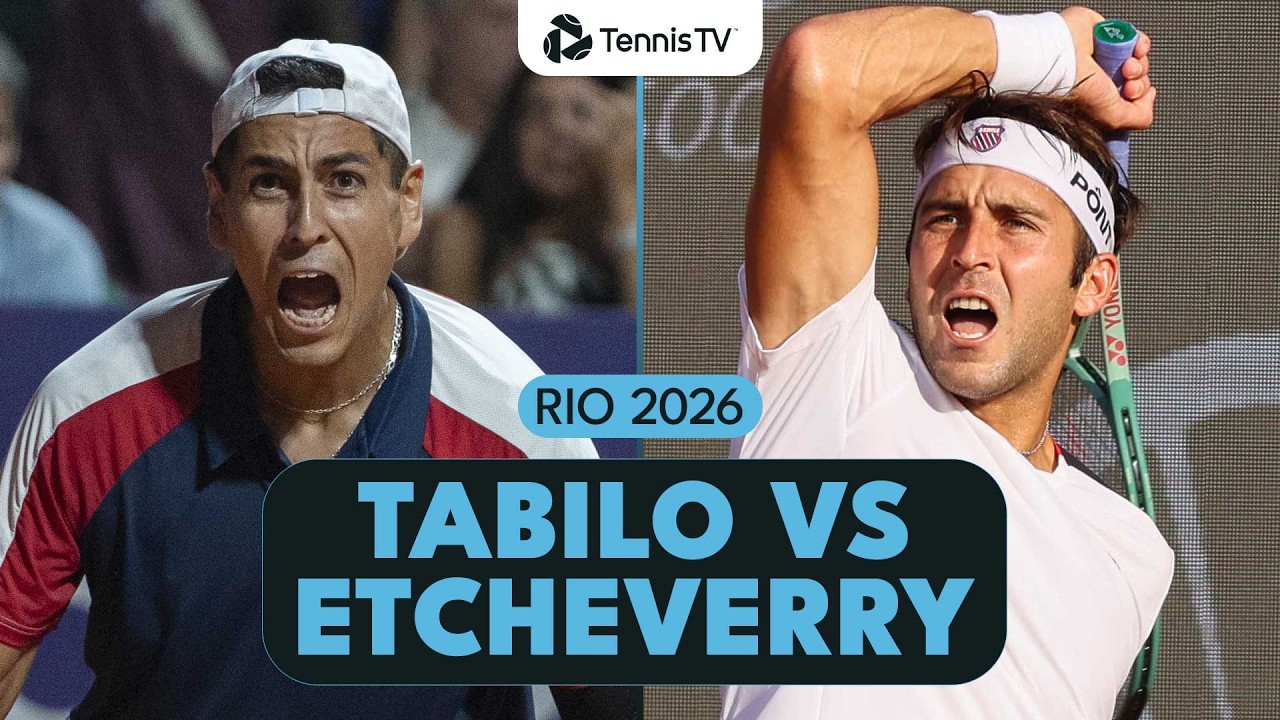 Alejandro Tabilo vs Tomas Etcheverry for First 500 Title! 🏆 | Rio 2026 Final Highlights
