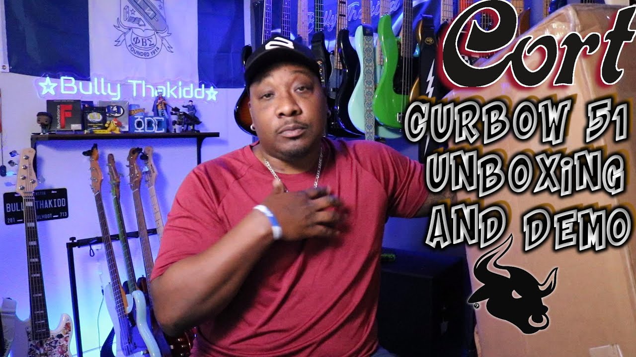 Распаковка и демонстрация бас-гитары Cort Curbow 51