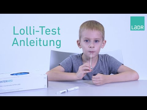 Lollitest – Anleitung für Schüler*innen und Eltern