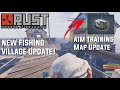 Rust Console Update - NEW Fishing Village + Aim Training MAP & MORE