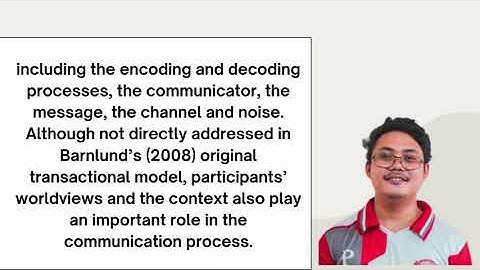 The Nature and Element of Communication -Part 2