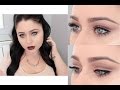 Vampy Burgundy Fall Makeup Tutorial