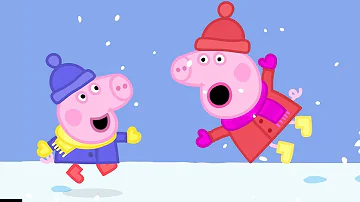 Fun In The Snow! ❄️ | Peppa Pig Official Full Episodes