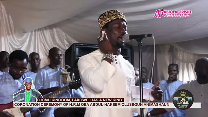 MALAIKA'S GRAND PERFORMANCE AT THE CORONATION CEREMONY OF H.R.M OBA ABDUL-HAKEEM OLUSEGUN ANIMASHAUN
