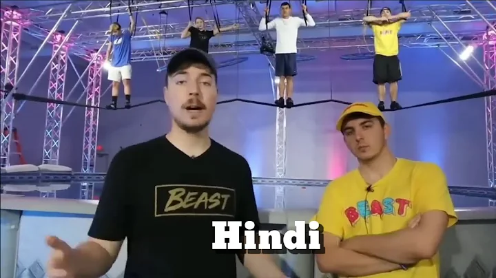 Last To Fall Wins $1,000,000 (Part 1)! mrbeast hindi