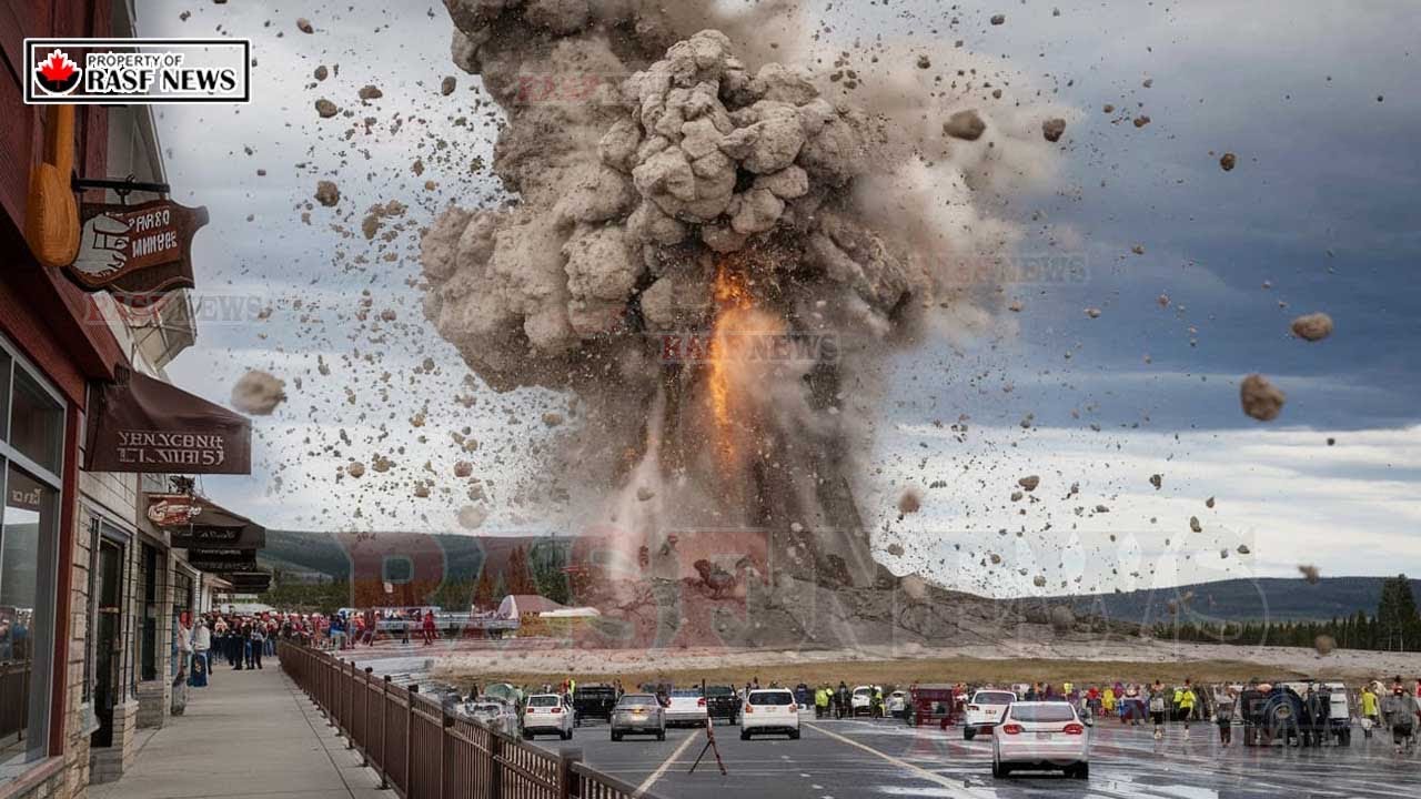 Horrible Today: Live Footage of Old Faithful Geyser Erupts in Yellowstone Park Leave Visitor Shocked