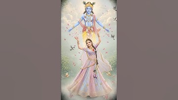 When our problems has one solution ✨🎀 | Shree Krishna | #youtubeshorts #bulleya #jaishreekrishna