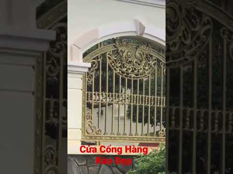Video Cửa Cổng Hàng Rào Nhôm Đúc Sơn Màu Đồng Đẹp - youtube