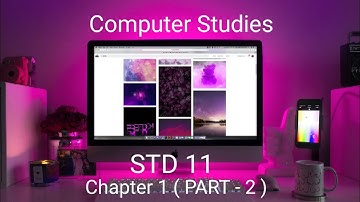 Std 11 - Chapter 1 (Part 2) Elements of Multimedia (text and audio)