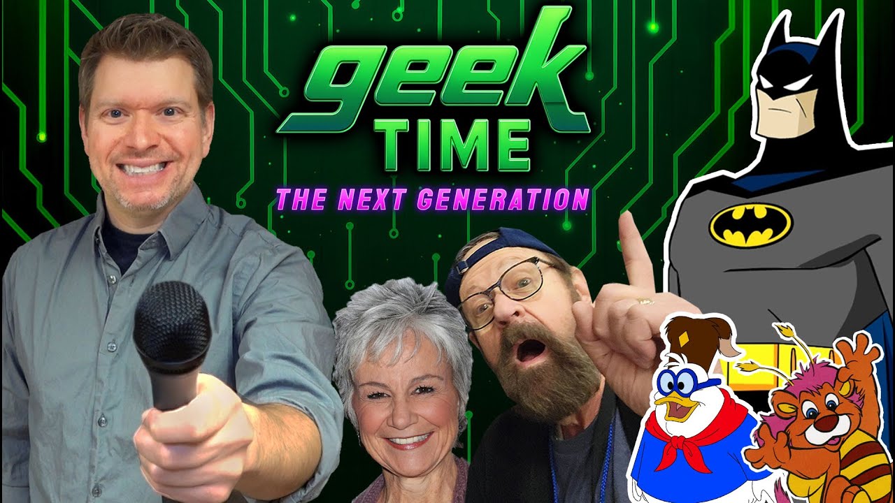 Geek Time: Disney Voice Actor Brian Cummings, Batman Animated Series Andrea Romano INTERVIEWS