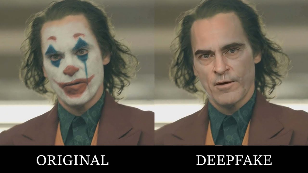 Joker 2019 Without Makeup Deepfake