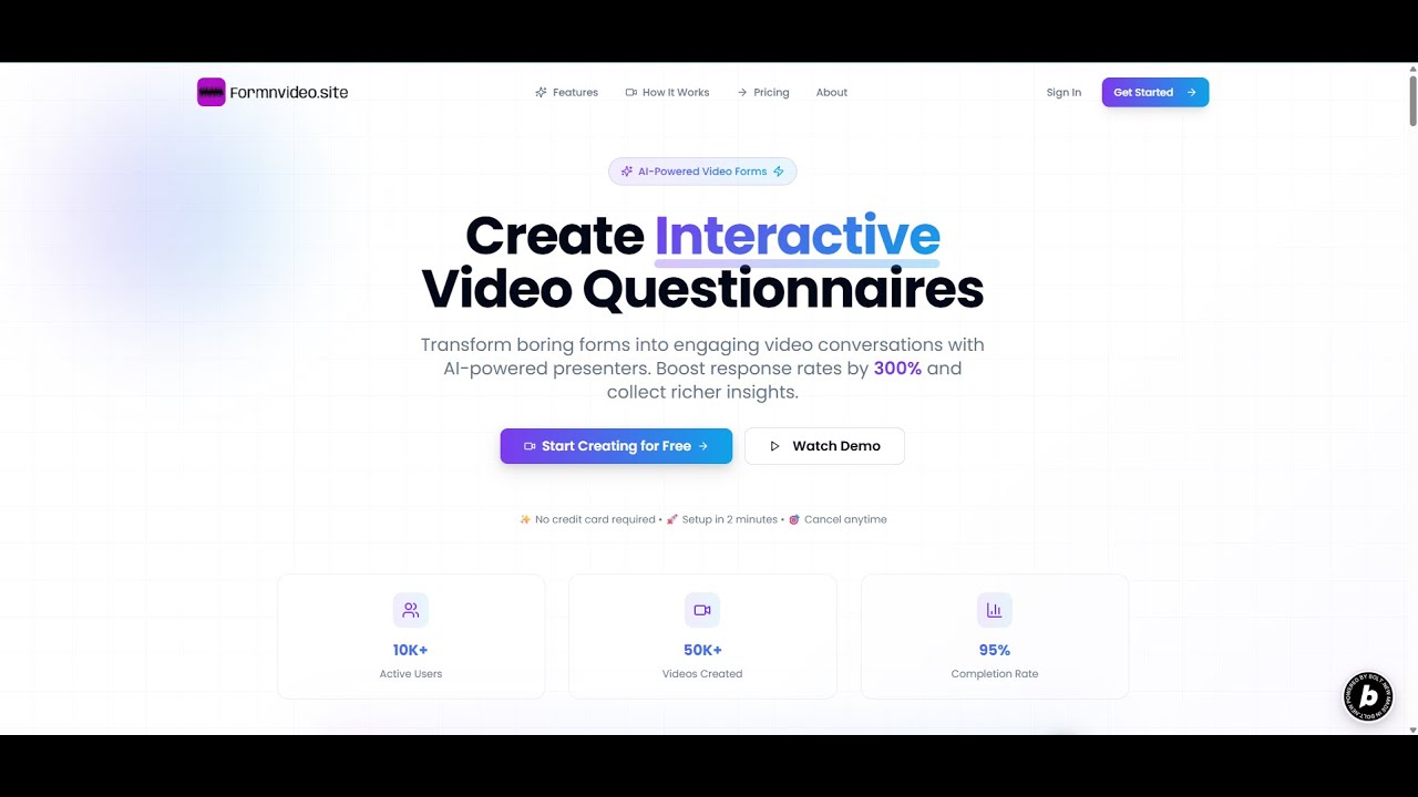Videoform.online product demo video