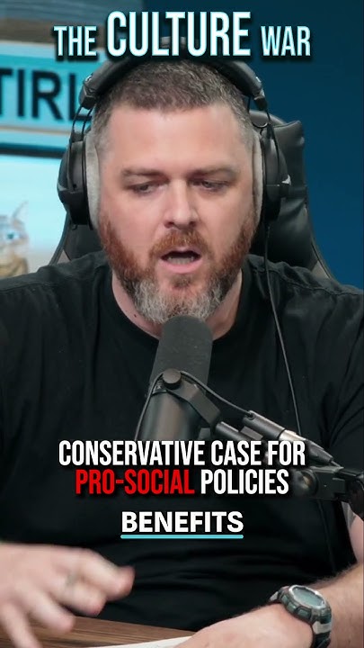 Conservative Case For Pro-Social Policies - YouTube
