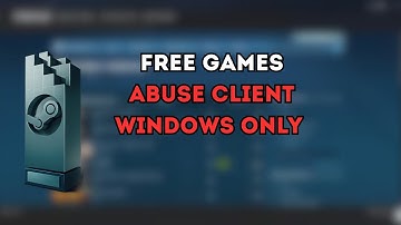 HOW TO GET STEAM GAMES FOR FREE (Abuse) Windows ONLY - LEGIT