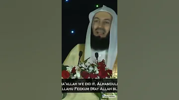 Tala Al Badru Alaynā Nasheed By Mufti Menk With Lyric SHORT 