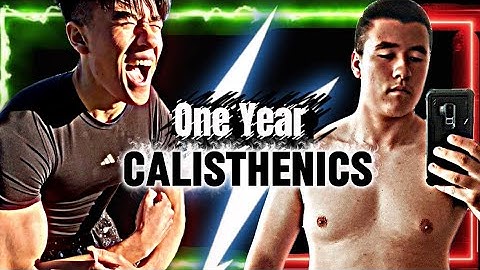 My 1 Year CALISTHENICS Transformation