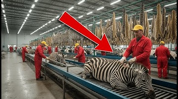 Inside the Zebra Leather Factory: The Hidden Process Behind Luxury Goods
