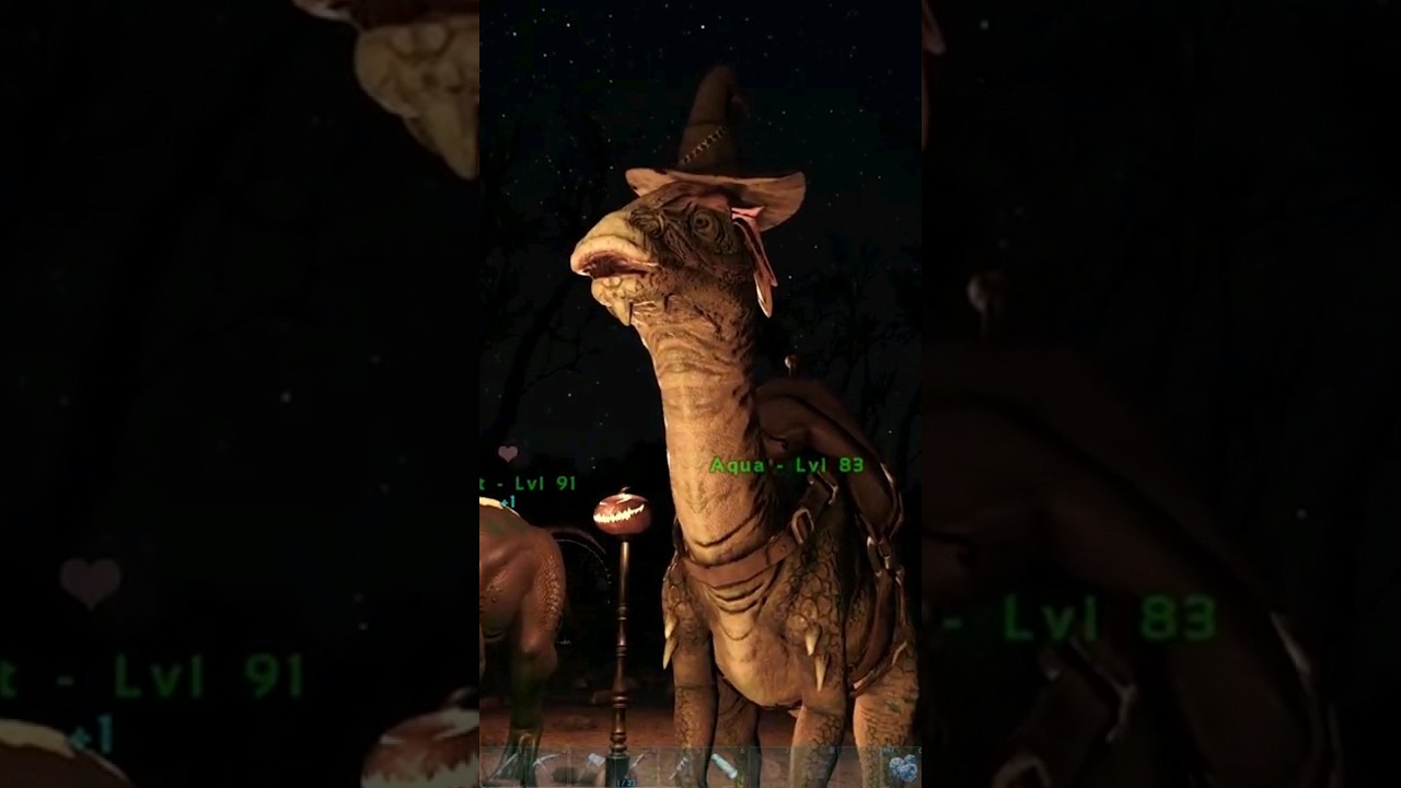 Pumpkin Carving Dinos 🎃 | Ark Survival Evolved Highlights 