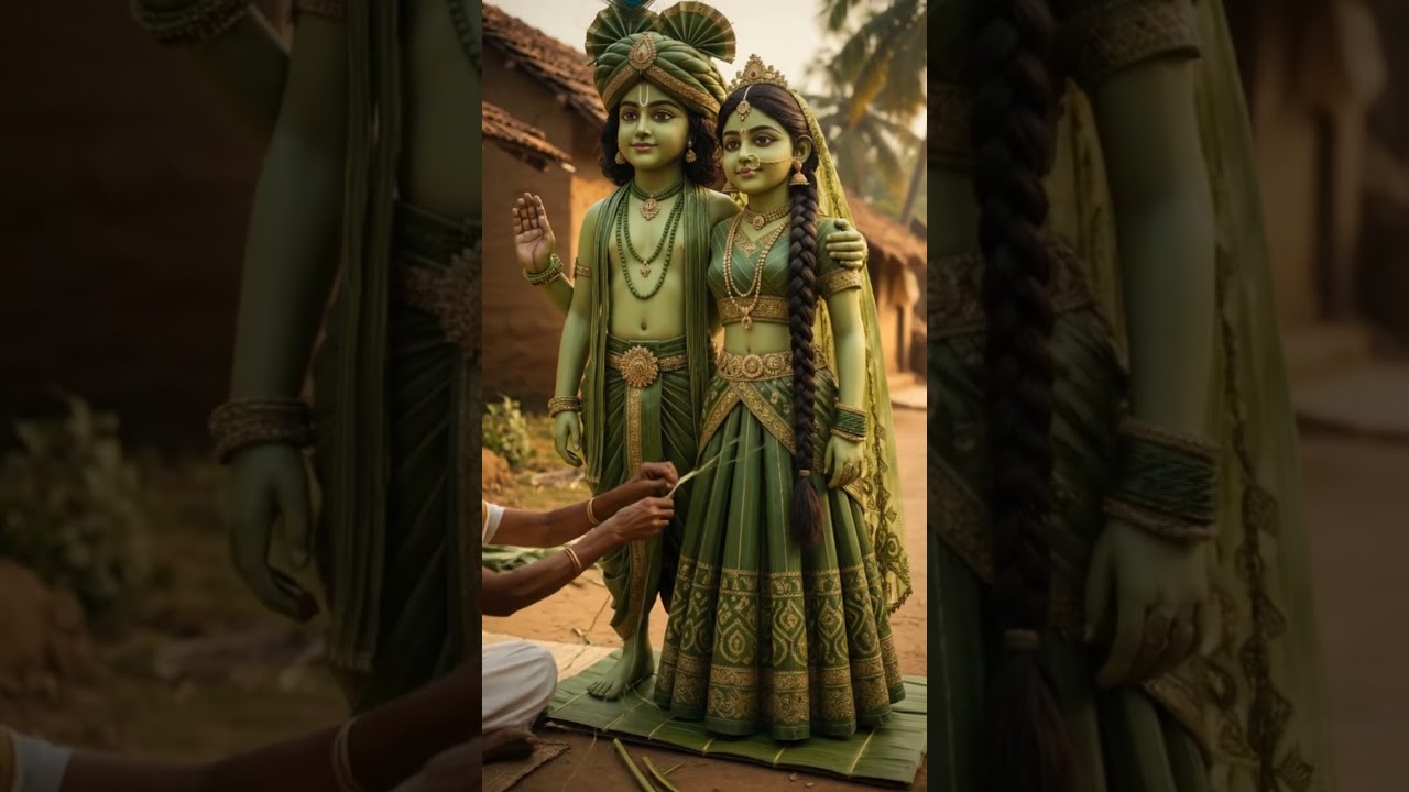 Grandma made a beautiful piar of the couple family 