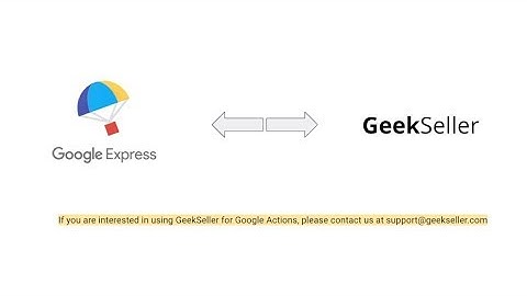 Sell on Google Express with Shopping Actions