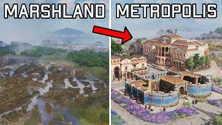 From SWAMP to CITY in Anno 117: Pax Romana