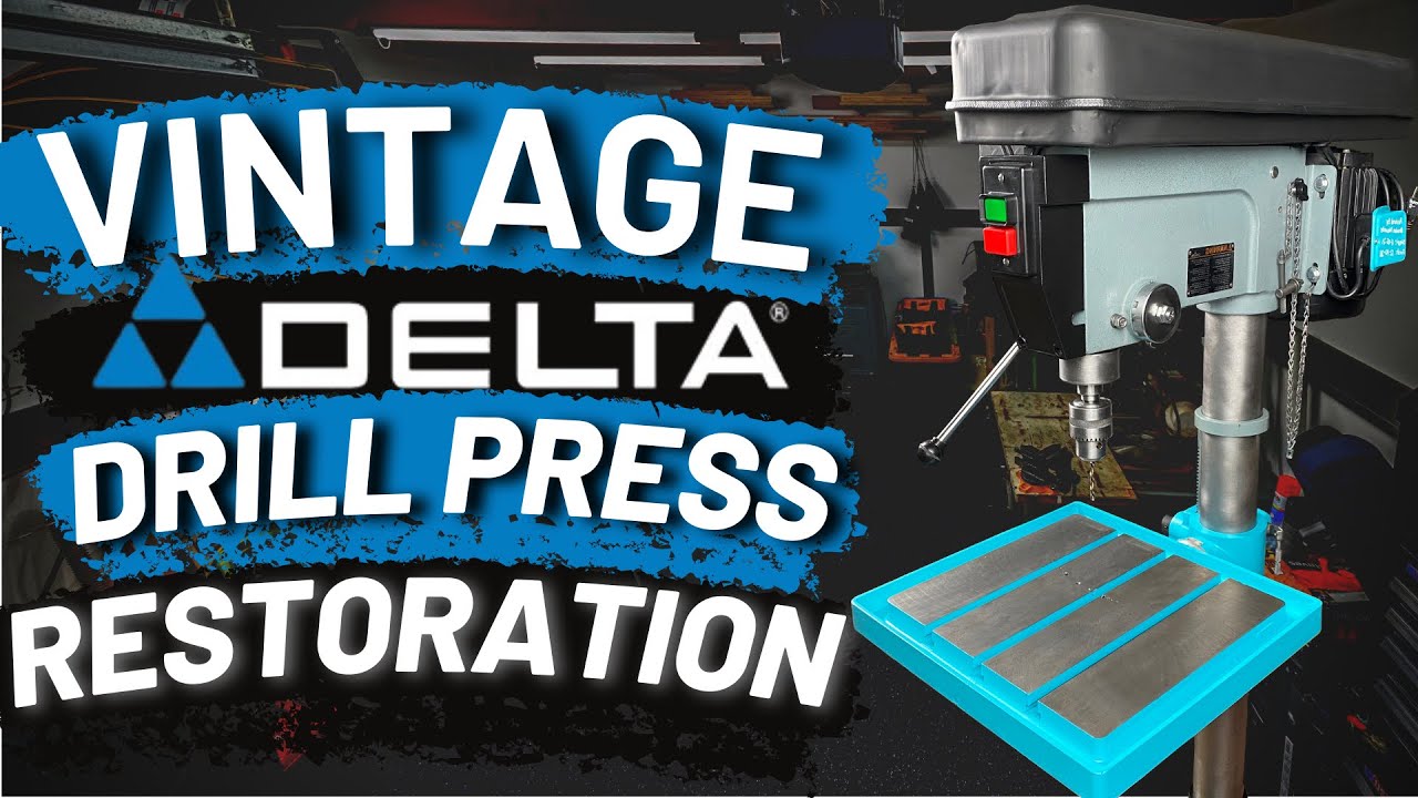 THE FINAL REVEAL! Drill Press Restoration EP 4 YouTube