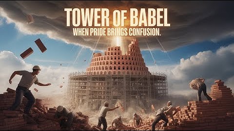 The Tower of Babel – When Pride Brings Confusion