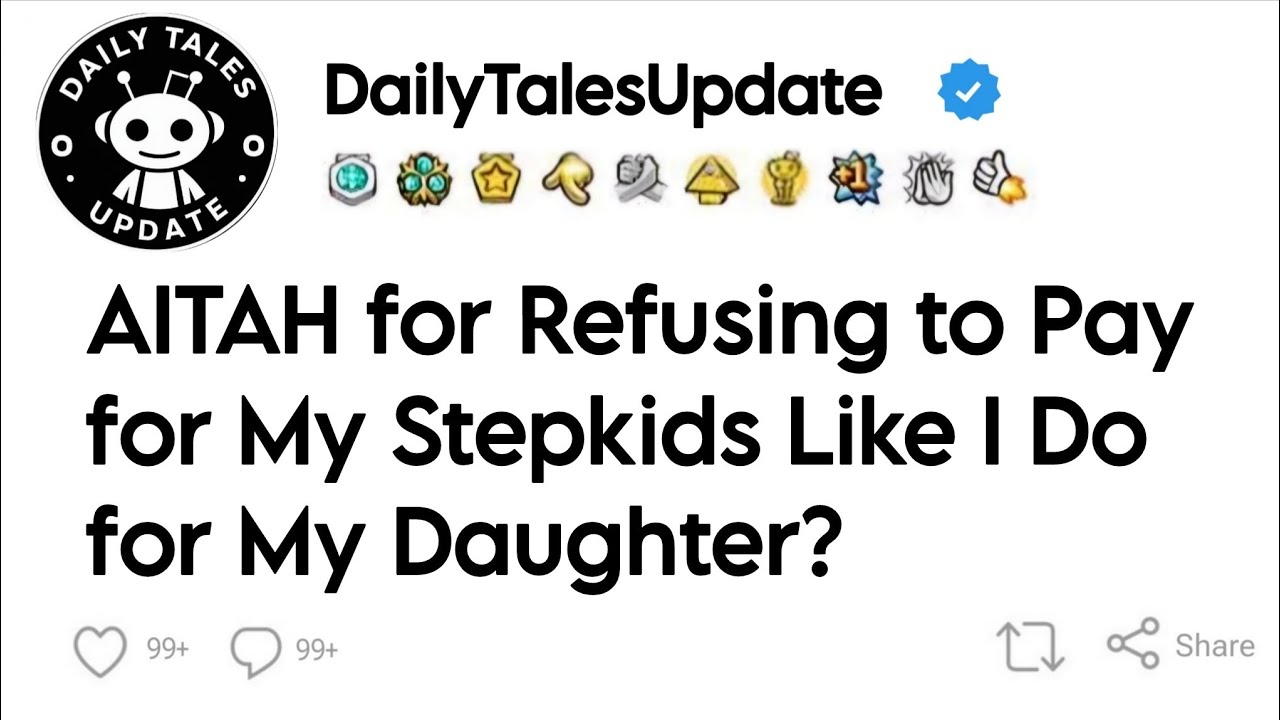 AITA for not wanting to pay for my step kids to have the same things as my child?