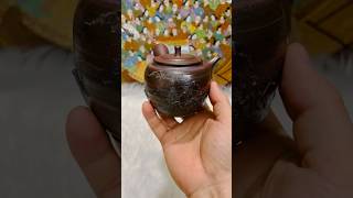 Ấm trà gốm Nhật Tokoname khắc tạo hình nổi sơn thuỷ, giao lưu cùng các bác.