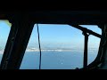Landing at kadena afb okinawa japan cockpit view