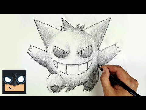How To Draw Gengar  Pokemon Sketch
