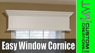 Easy DIY Window Cornice  177