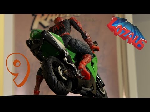 SPIDERMAN STOP MOTION Action Video Part 9