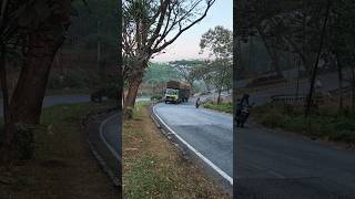 The steepest incline traversed by large trucks loaded with sugarcane