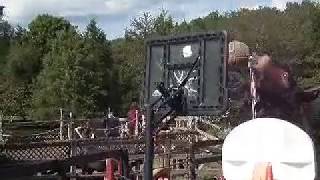 Regulation height basketball hoop