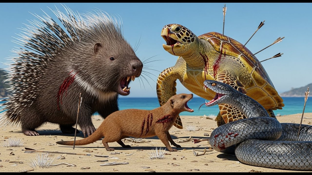 Ultimate Wild Survival Battles – Mongoose vs Cobra, Porcupine vs Turtle, Eagle vs King Cobra & More
