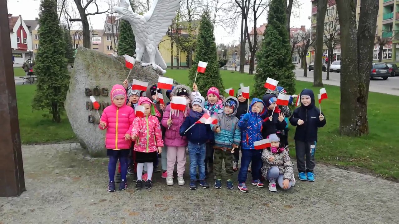 Dzień Flagi - grupa 5 latki C - Przedszkole Samorządowe Nr 1 w Gołdapi