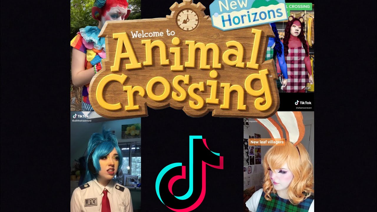 Animal crossing tik tok cosplay - YouTube