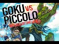 Goku vs piccolo  watercolor timelapse