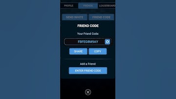 Friend code in FNAF AR