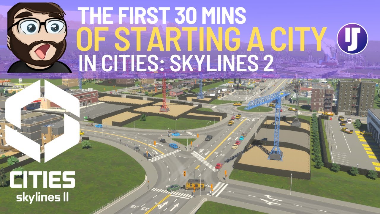 The First 30 Mins of Starting a City in Cities: Skylines 2 - YouTube