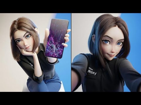 Samsung Assistant Girl Sam Virtual 3d Youtube