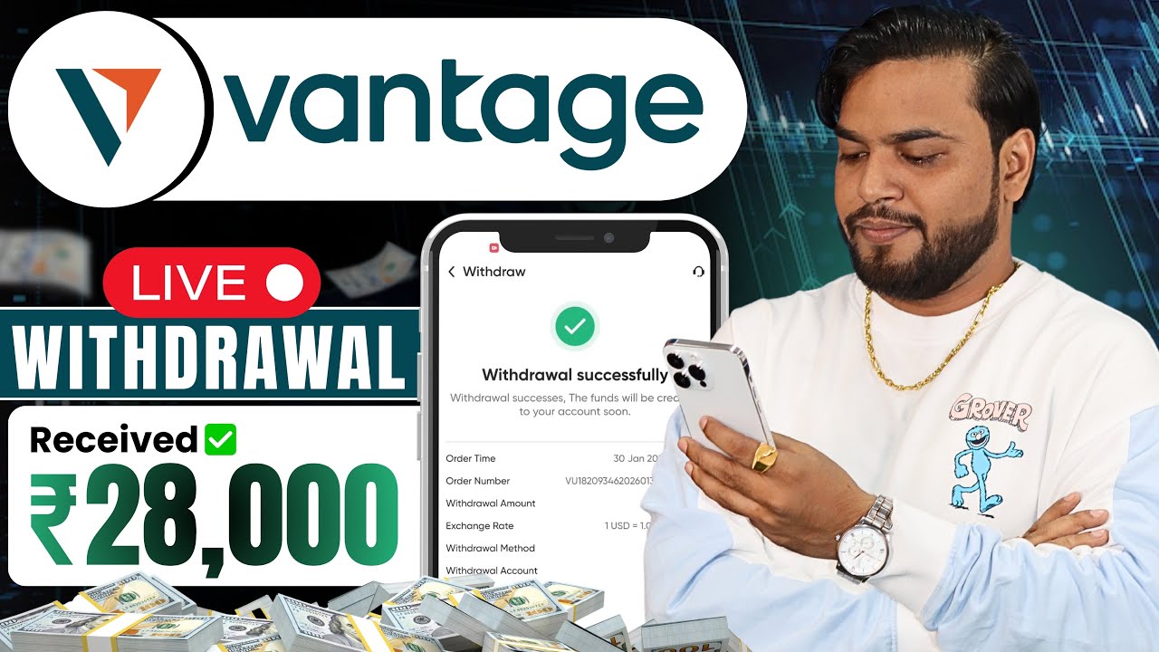 Vantage Me Withdrawal Kaise Kare | How To Withdraw From Vantage To Crypto | Vantage Withdrawal TRC20