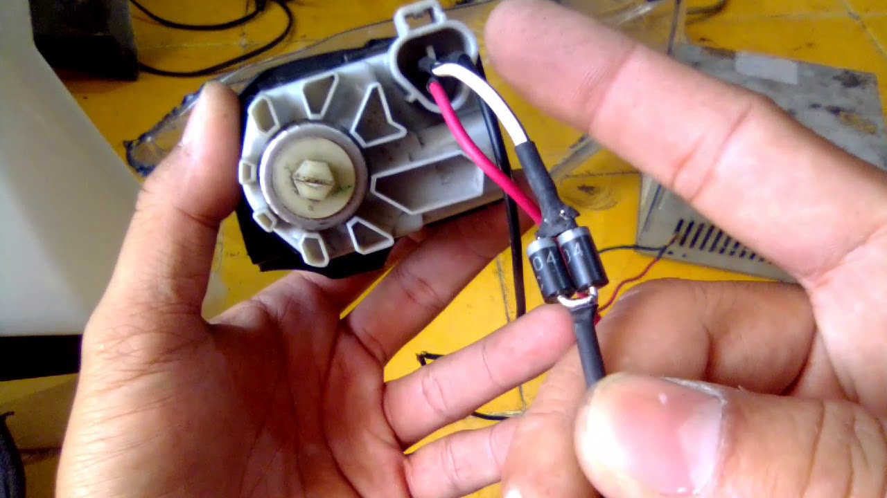 CARA PASANG saklar power window dan  semi touchscreen leveling untuk projector