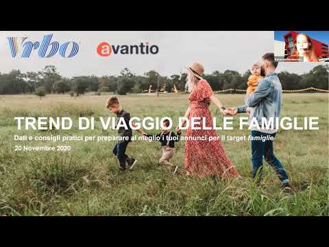 Webinar con VRBO Trend di viaggio delle famiglie