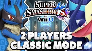 Super Smash Bros. Wii U - Lucario & Greninja Classic Mode [1080p HD]
